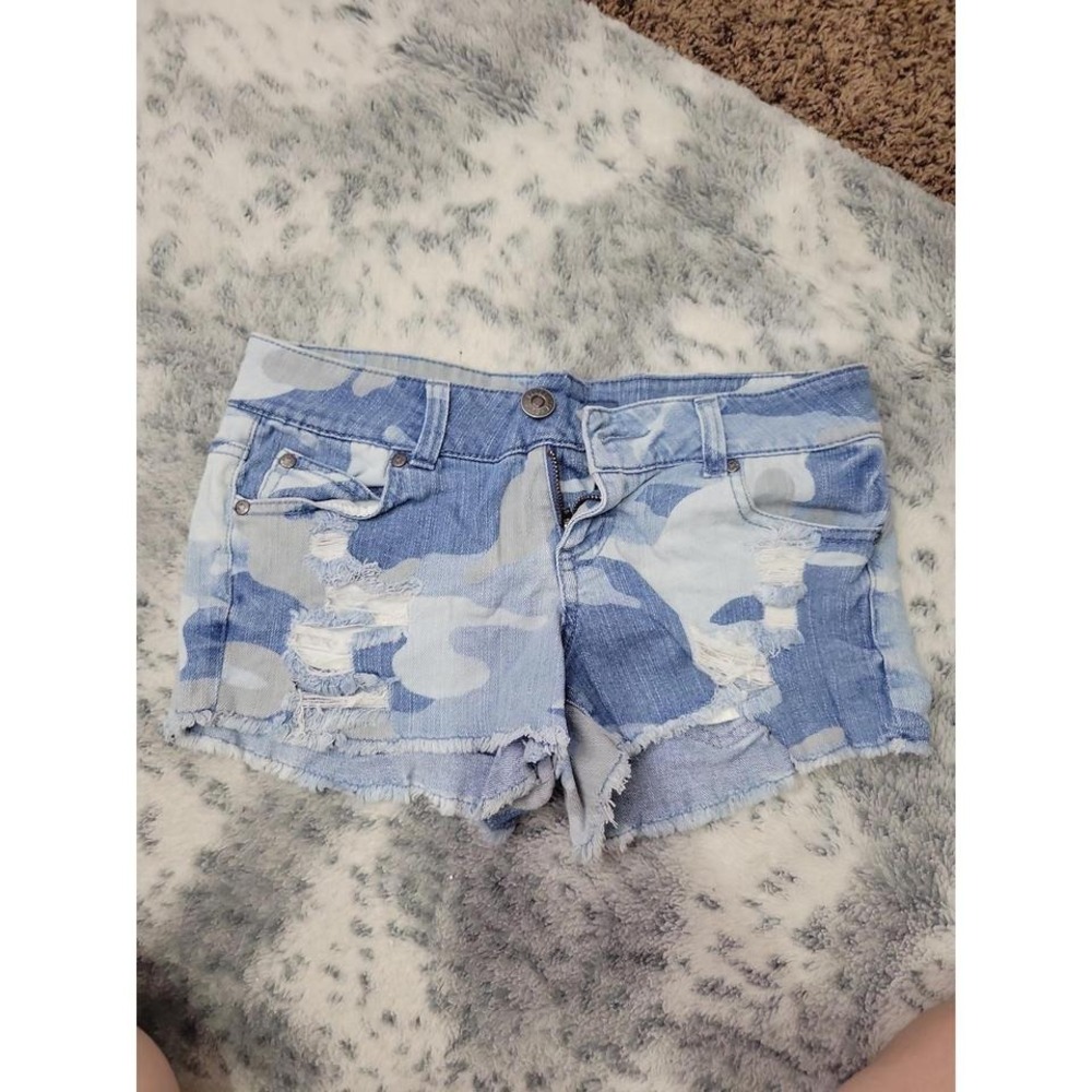 Jean Shorts Camo